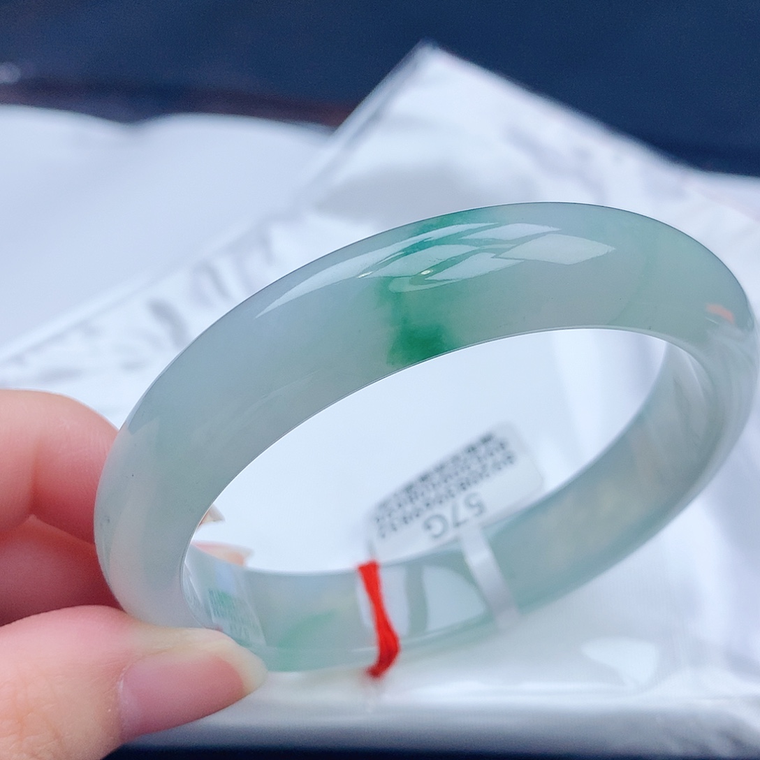 翡翠未镶嵌手镯缅甸天然翡翠A货手镯