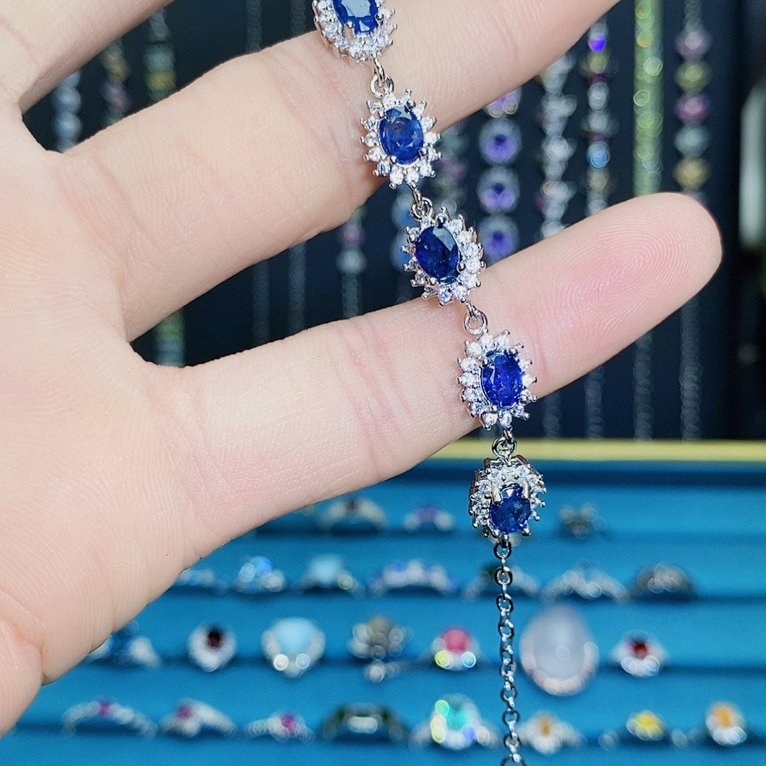 紫晶珠宝半成品银S925镶嵌