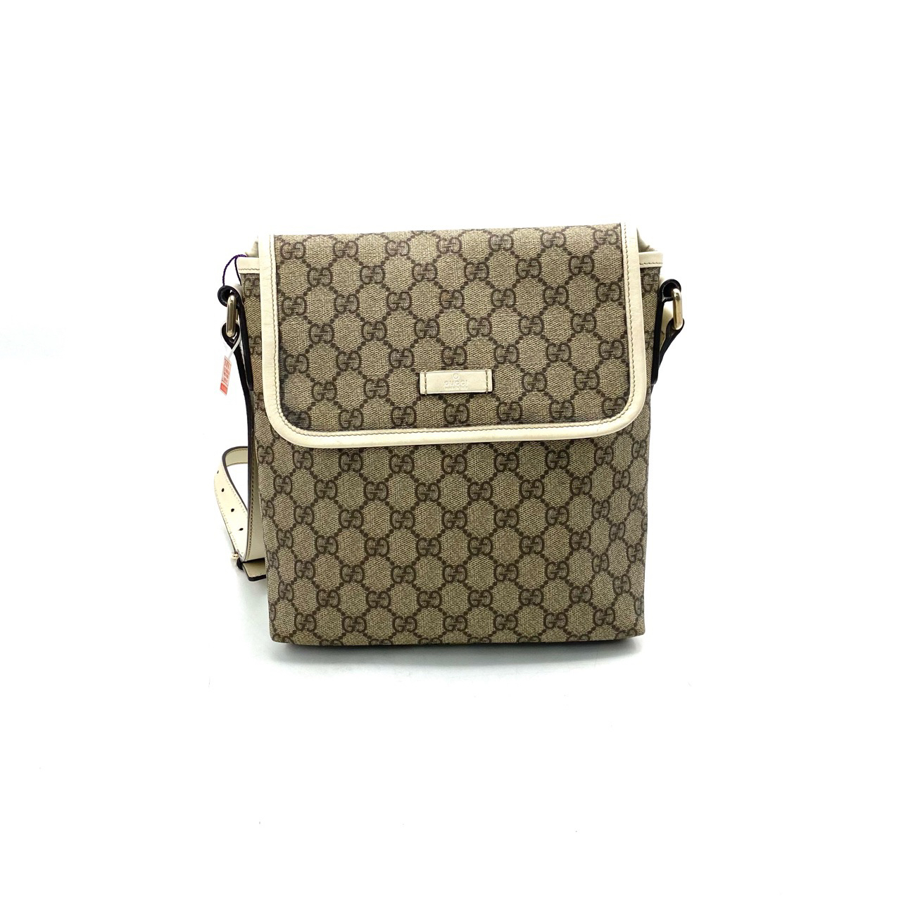 95新 GUCCI/古驰 98新经典老花小号斜挎包 尺寸22/23