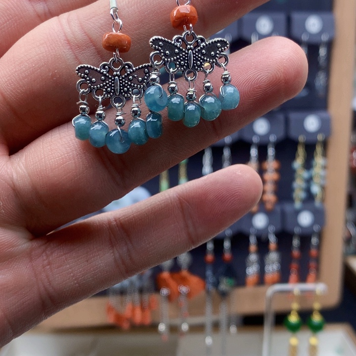 未镶嵌翡翠耳饰耳饰