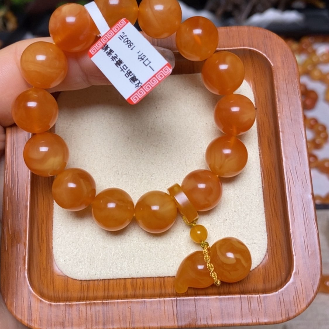 【闪购商品】手链蜜蜡未镶嵌手串