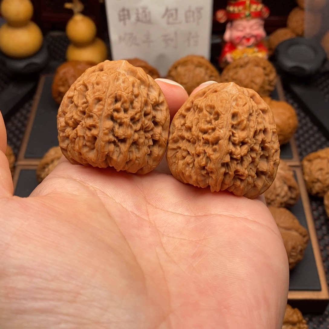 把件文玩核桃全品南疆石41尺