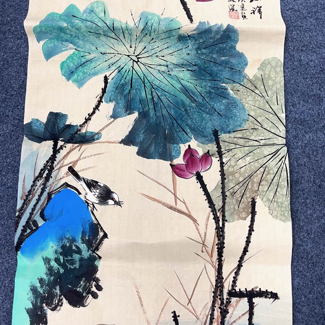 国画国画纯手绘作品