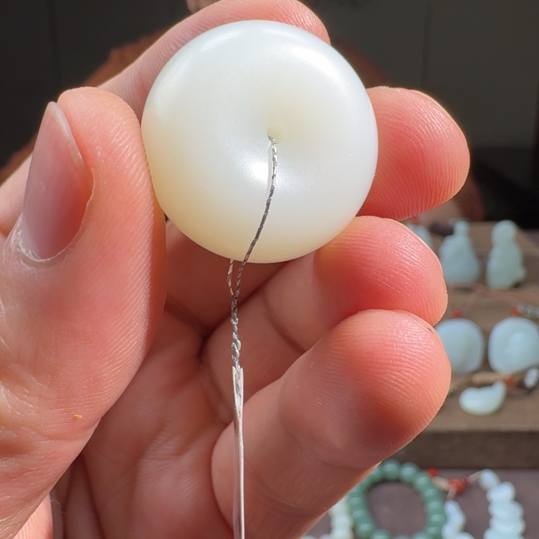 和田玉挂件未镶嵌