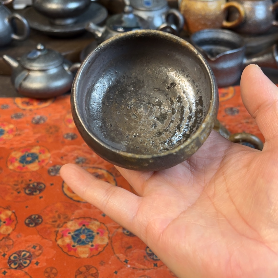 千***帆柴烧茶器柴烧茶器