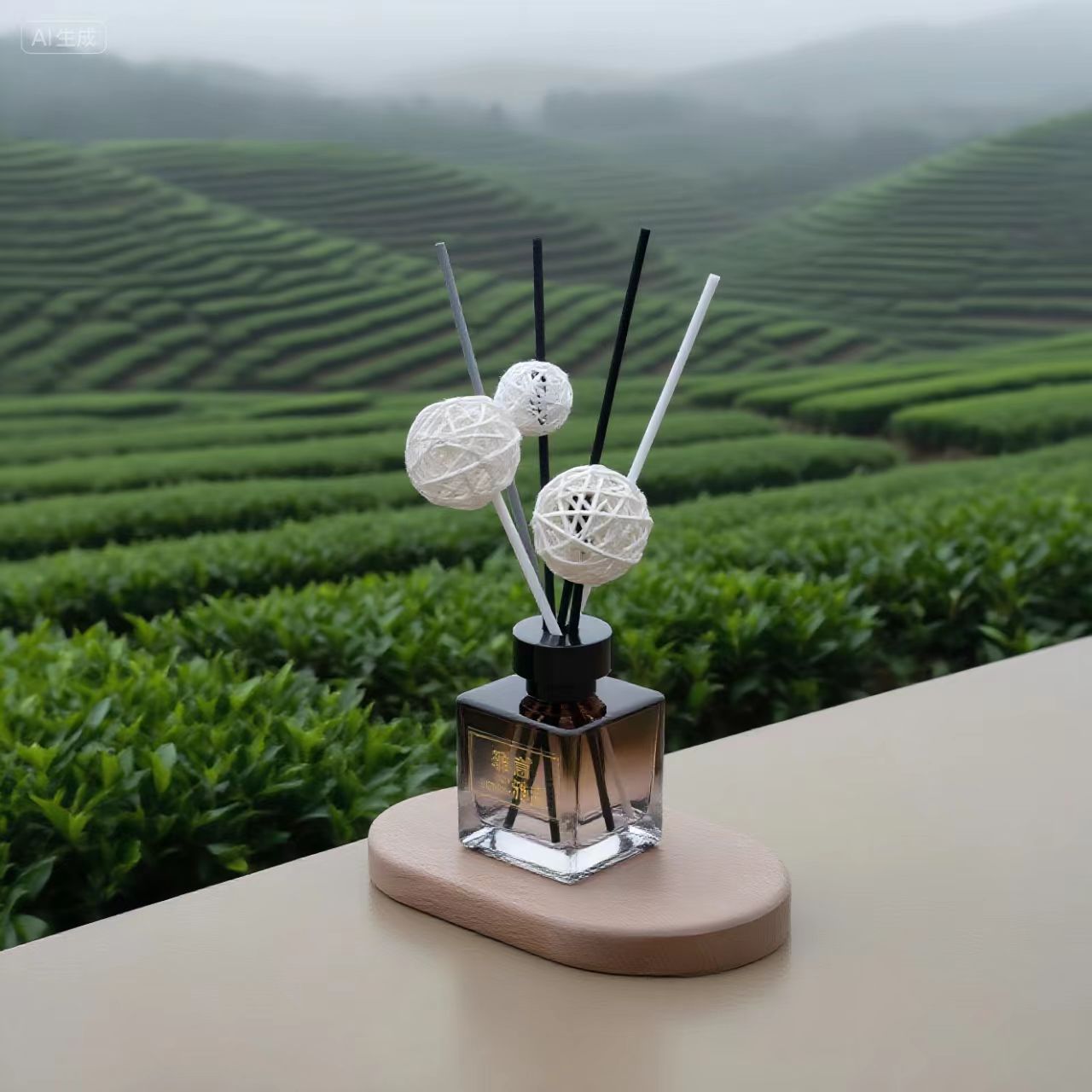 茉莉茶香藤条香薰五星级酒店香家居办公室卫生间持久留香清新空气