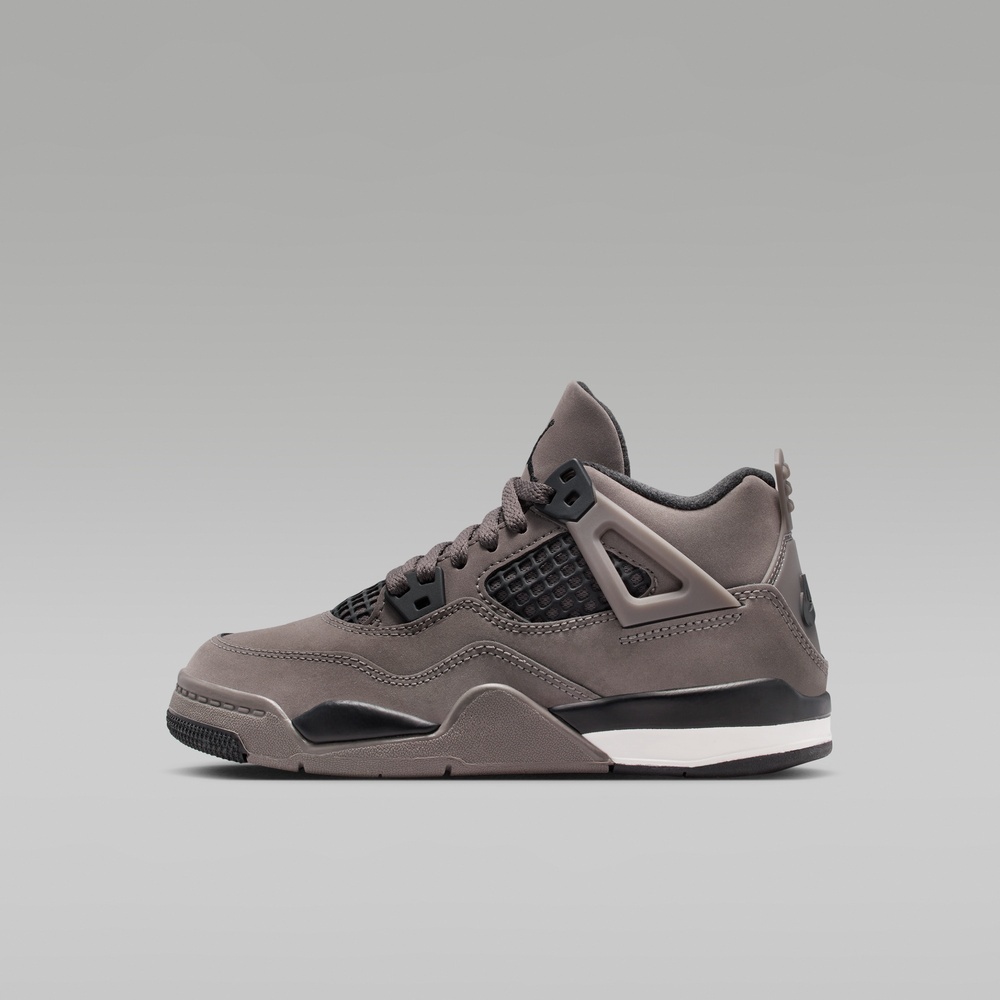 NIKE耐克新款中童Jordan 4 Retro（PS）乔丹加绒运动鞋IB4388-200