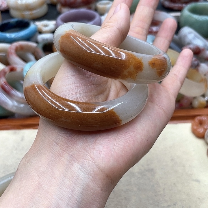 石英质玉圈口57未镶嵌