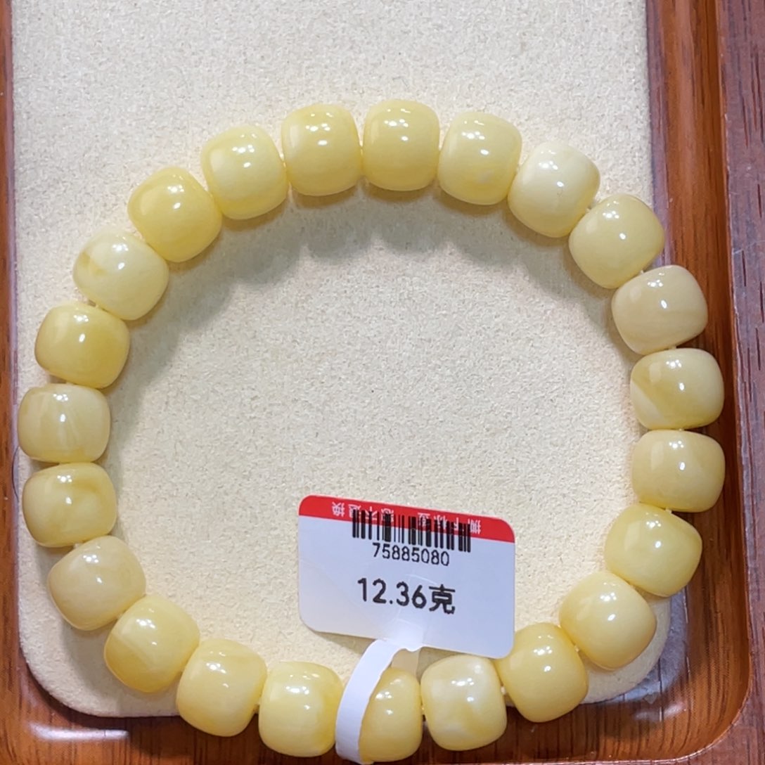 蜜蜡手链未镶嵌蜜蜡