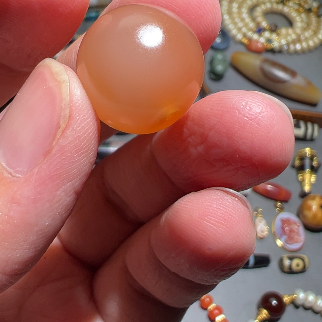 玛瑙/玉髓未镶嵌颈饰17.2