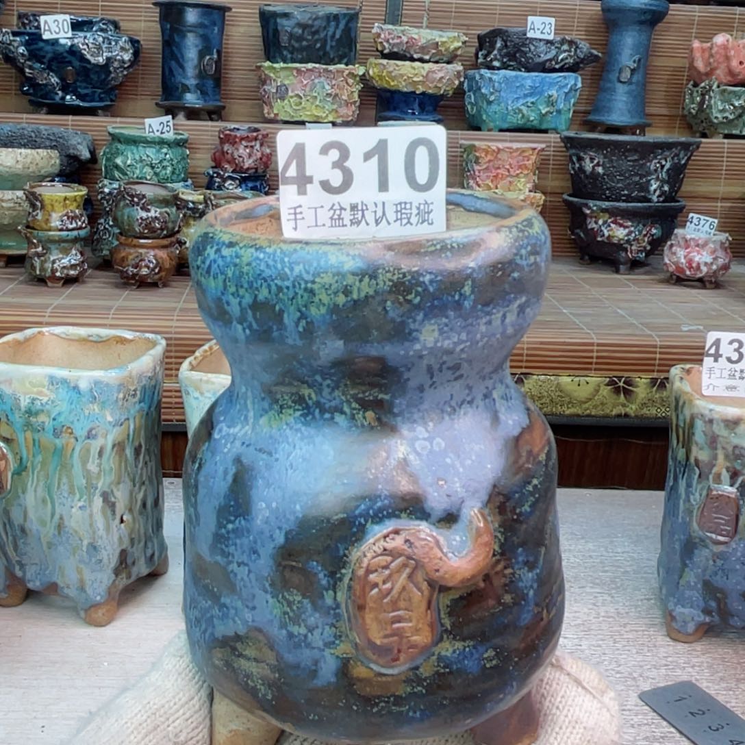 景德镇陶瓷艺术罐，全手工制作