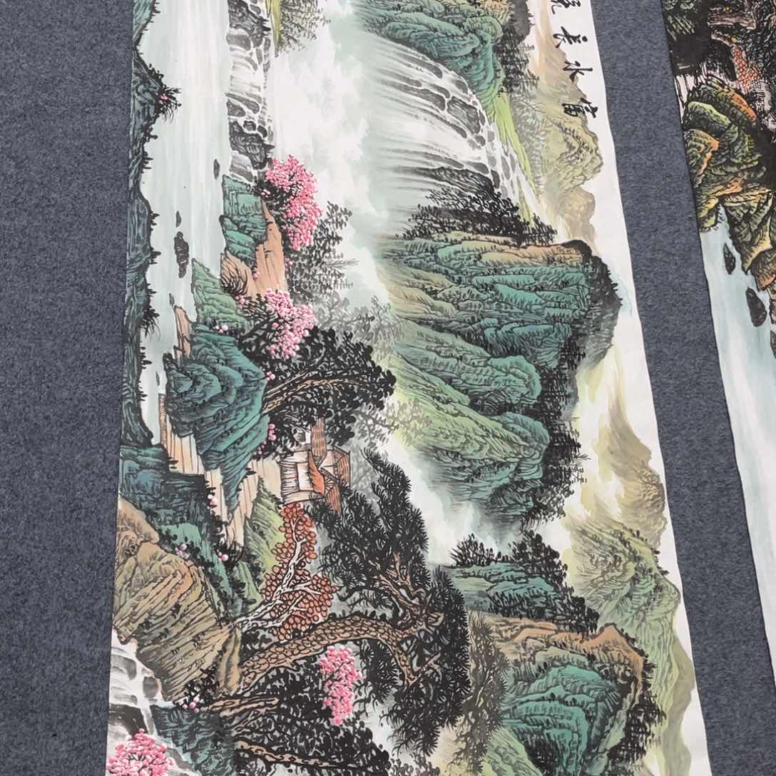 国画宣纸手绘，手工作品