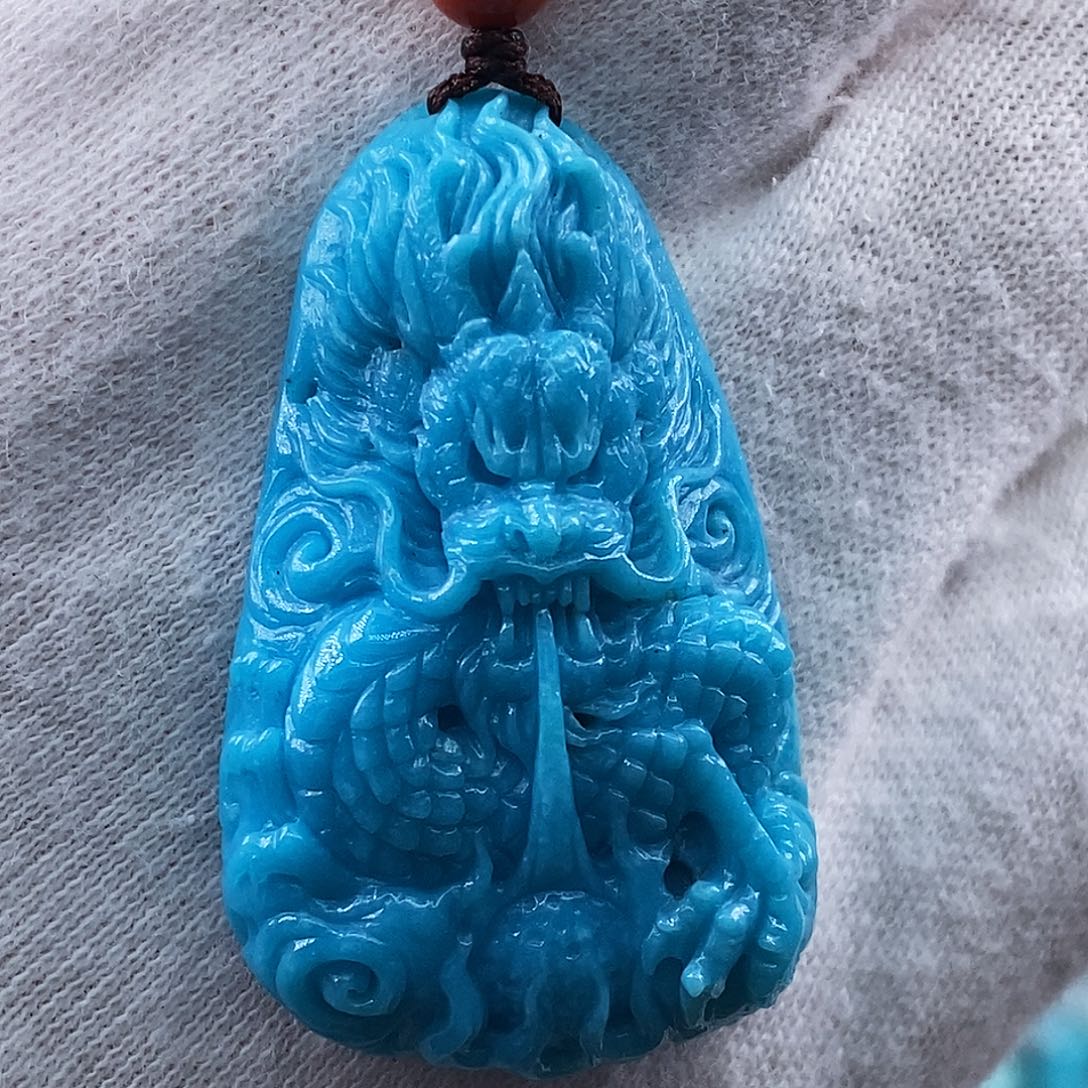 静***选绿松石未镶嵌珠宝奇石