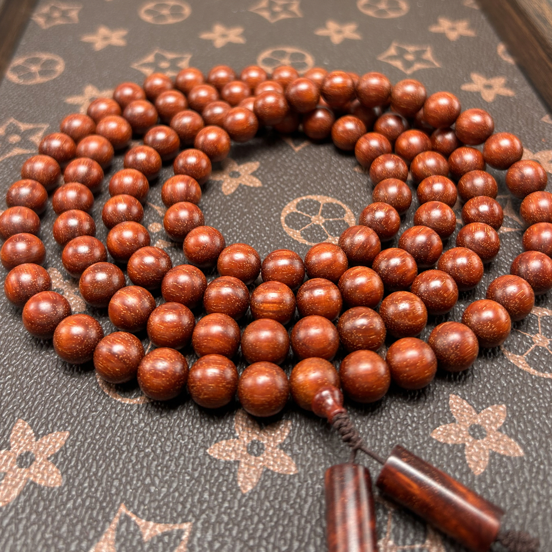 印度小叶紫檀，檀香紫檀1.0cm无胶无蜡