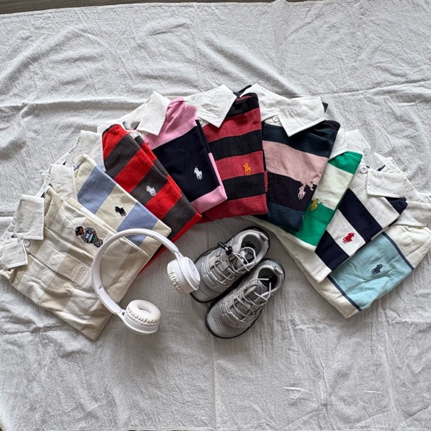 男女童秋冬长袖Polo马甲扣号链接