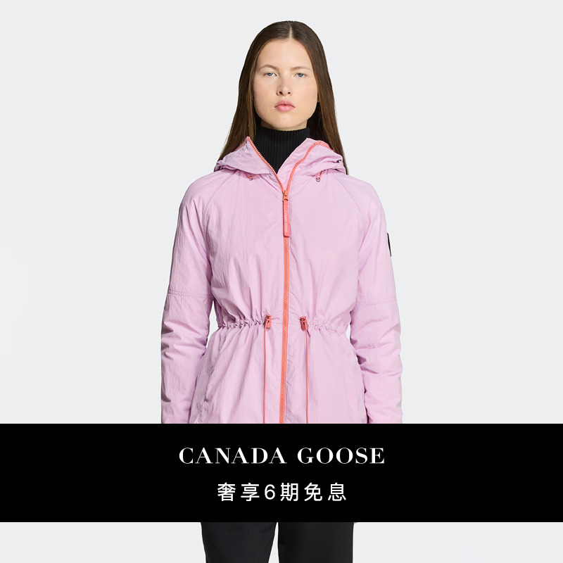 CANADA GOOSE加拿大鹅 Lundell女士风衣夹克春秋休闲外套 2438WB
