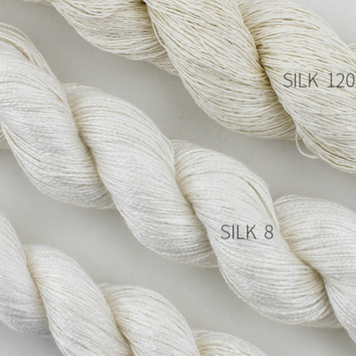 盛莲 100%Silk 桑蚕丝  绢丝真丝手工编织毛线春夏真丝线