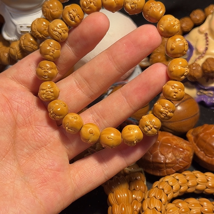 手串/手链橄榄核猴头精工百态