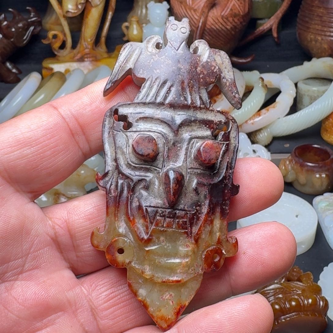 和田玉挂件未镶嵌