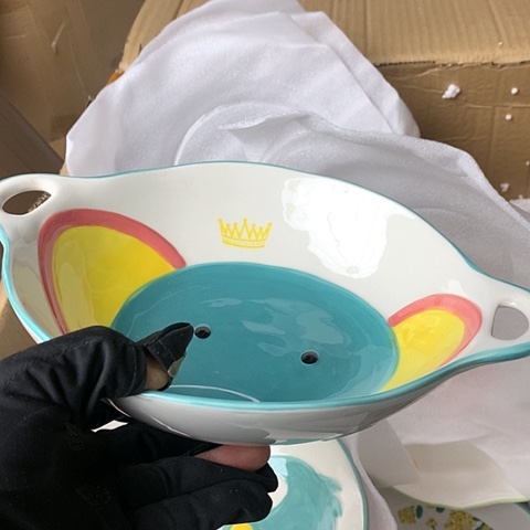 盘陶瓷制品满25拼单发货默认微瑕