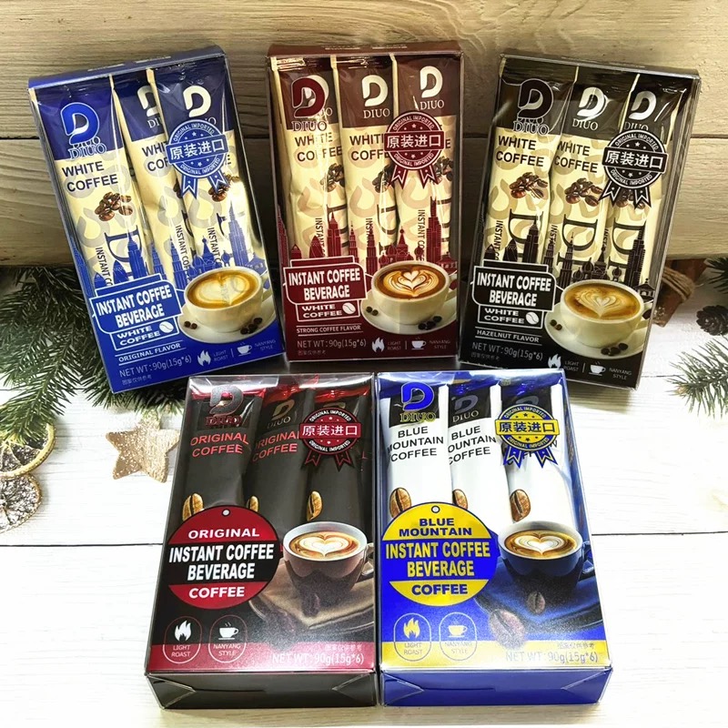 马来西亚进口嘀朵咖啡随机口味3盒  喝到27年6月