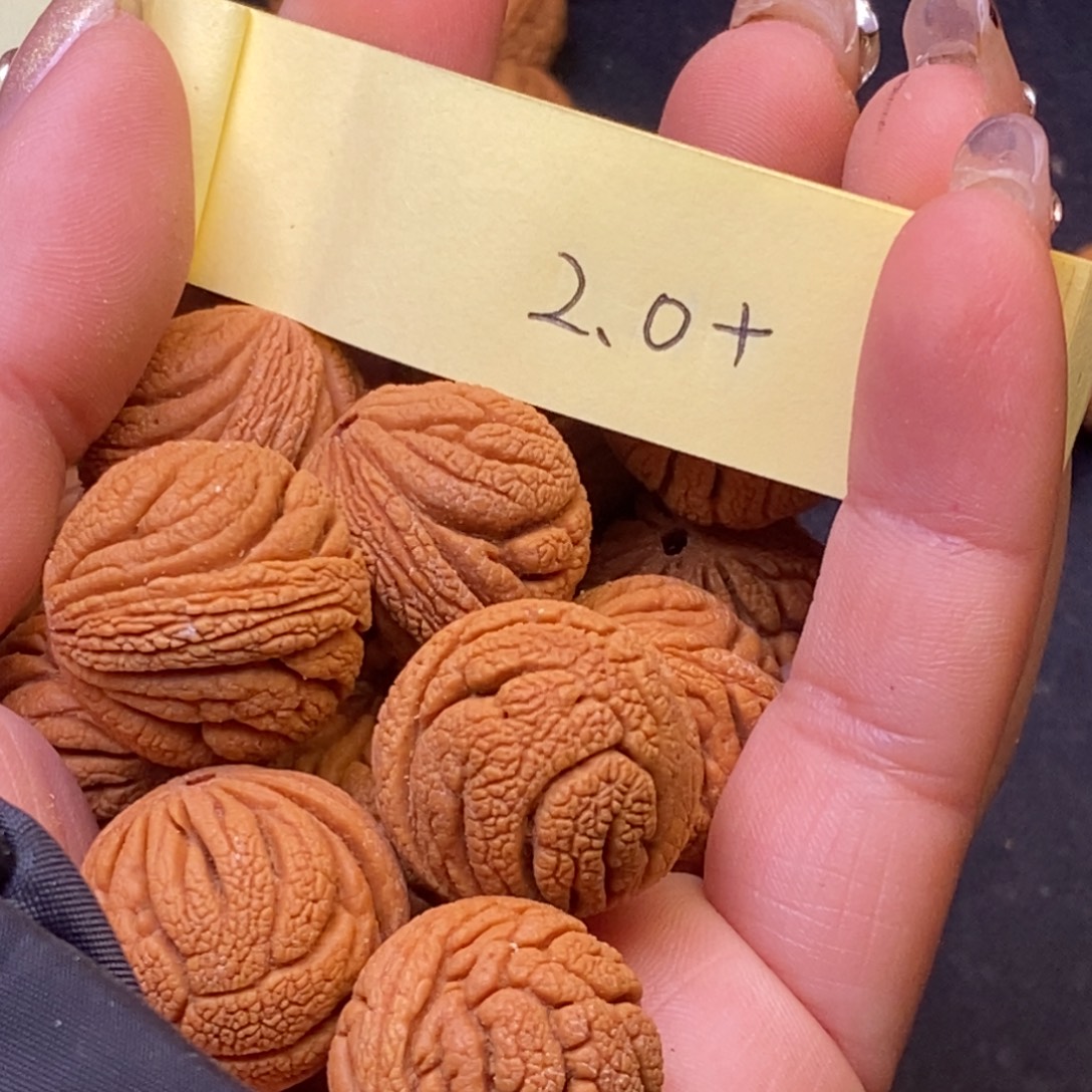 幸***年秦岭龙纹桃核18颗