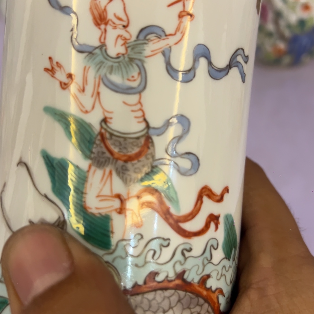 七***拼瓷片瓷器摆件、茶室雅器