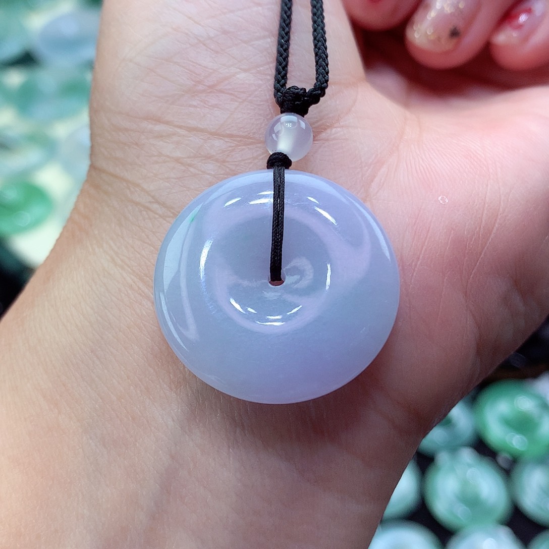 翡翠颈饰未镶嵌5尺寸24.9/5.5