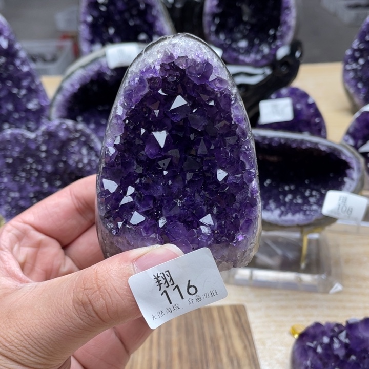 未镶嵌大型摆件（非配饰）紫晶