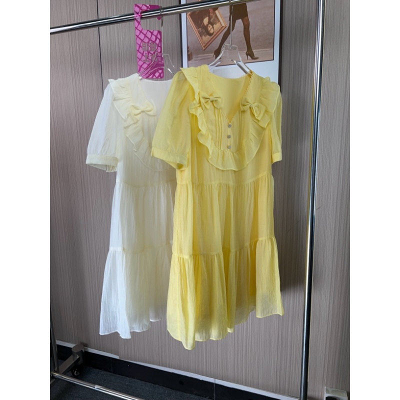 1335品牌撤柜女装剪标时尚设计款气质连衣裙