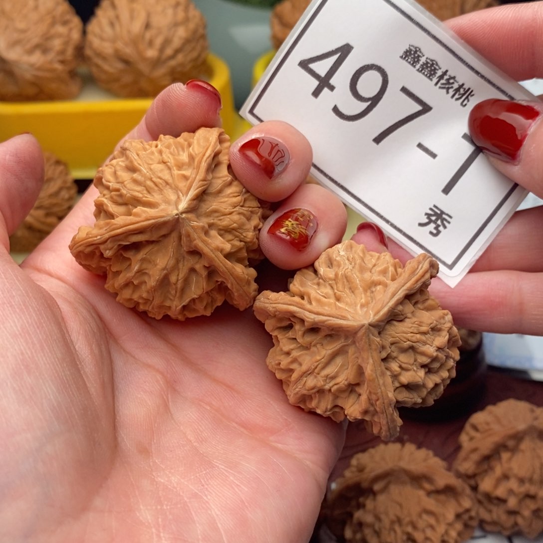 文玩核桃把件盘山奔41