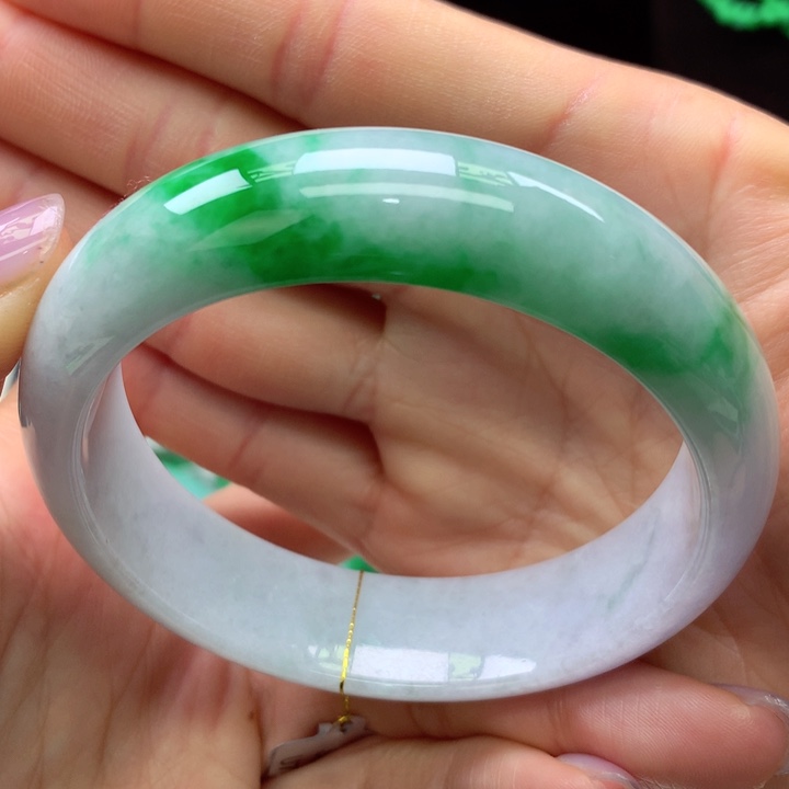 【闪购商品】翡翠手镯未镶嵌天然翡翠手镯