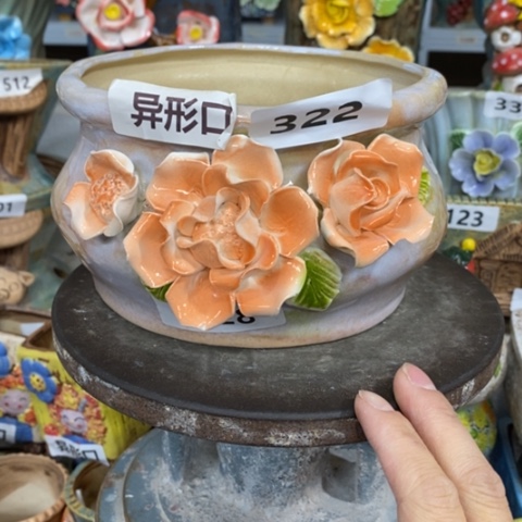 【闪购商品】红陶粗陶材质多肉花盆