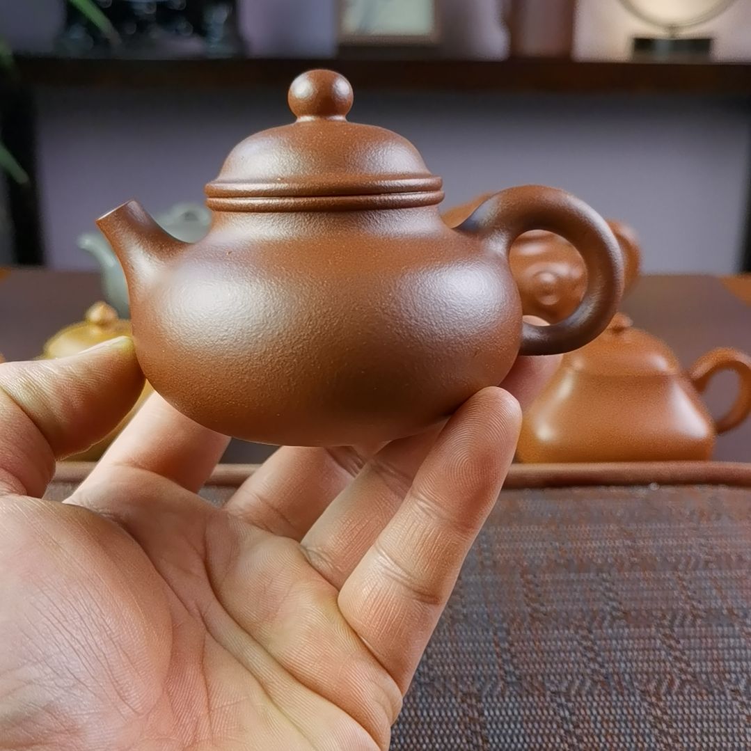 紫砂茶壶底槽清容天160CC