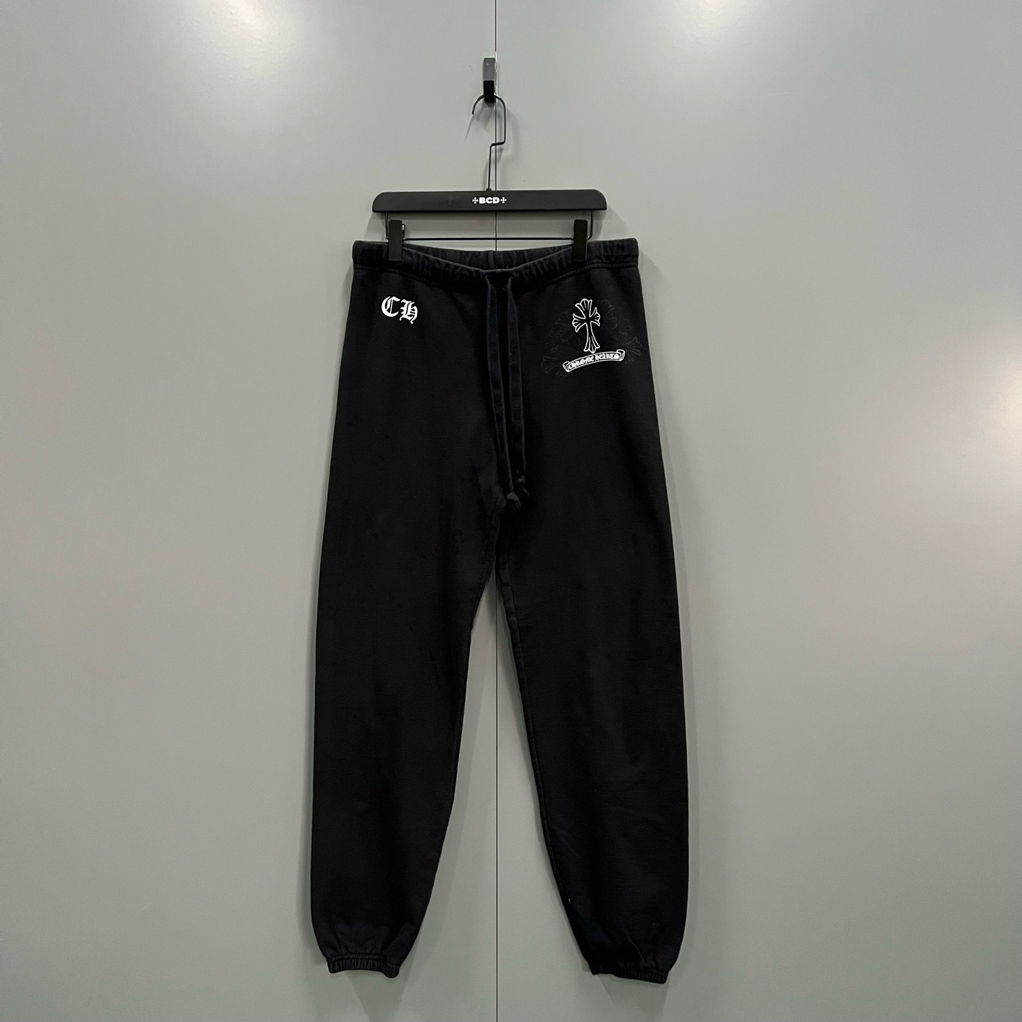 95新 Chrome Hearts/克罗心 jp1208 十字卷轴长裤 L码 102570