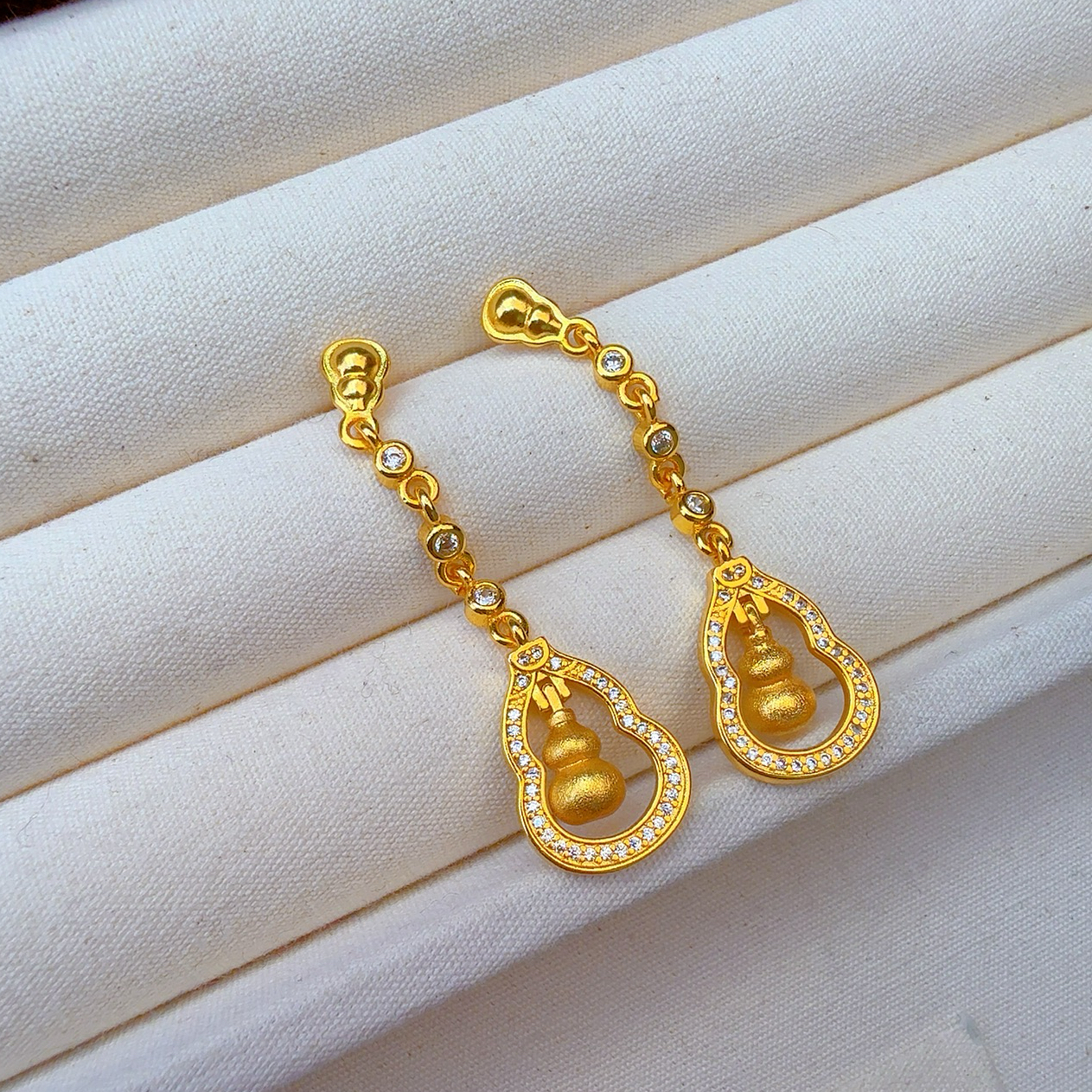 合金耳饰 11808葫芦耳坠