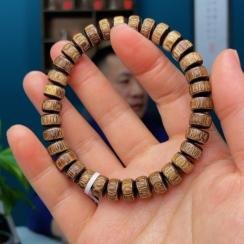 【闪购商品】橄榄核手串/手链金丝竹66666666655559998