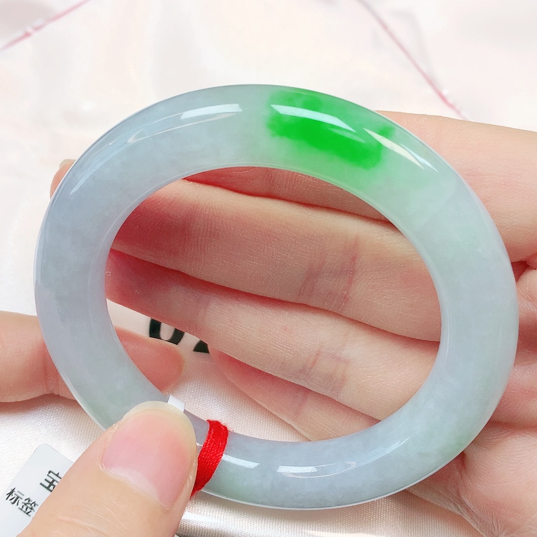 未镶嵌手镯翡翠抖音025