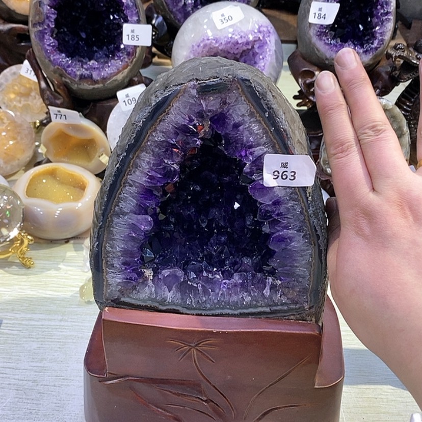 【闪购商品】水晶天然水晶摆件未镶嵌大*亮