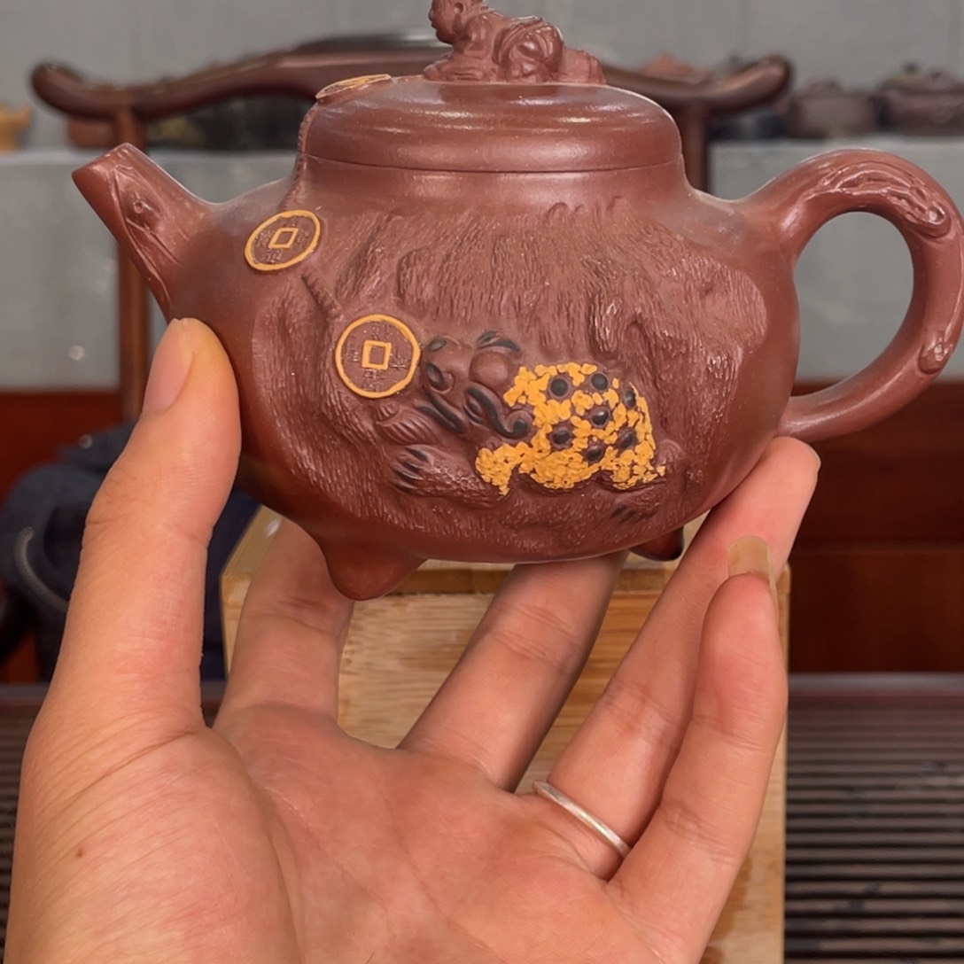 紫砂茶壶你不说实话的啊