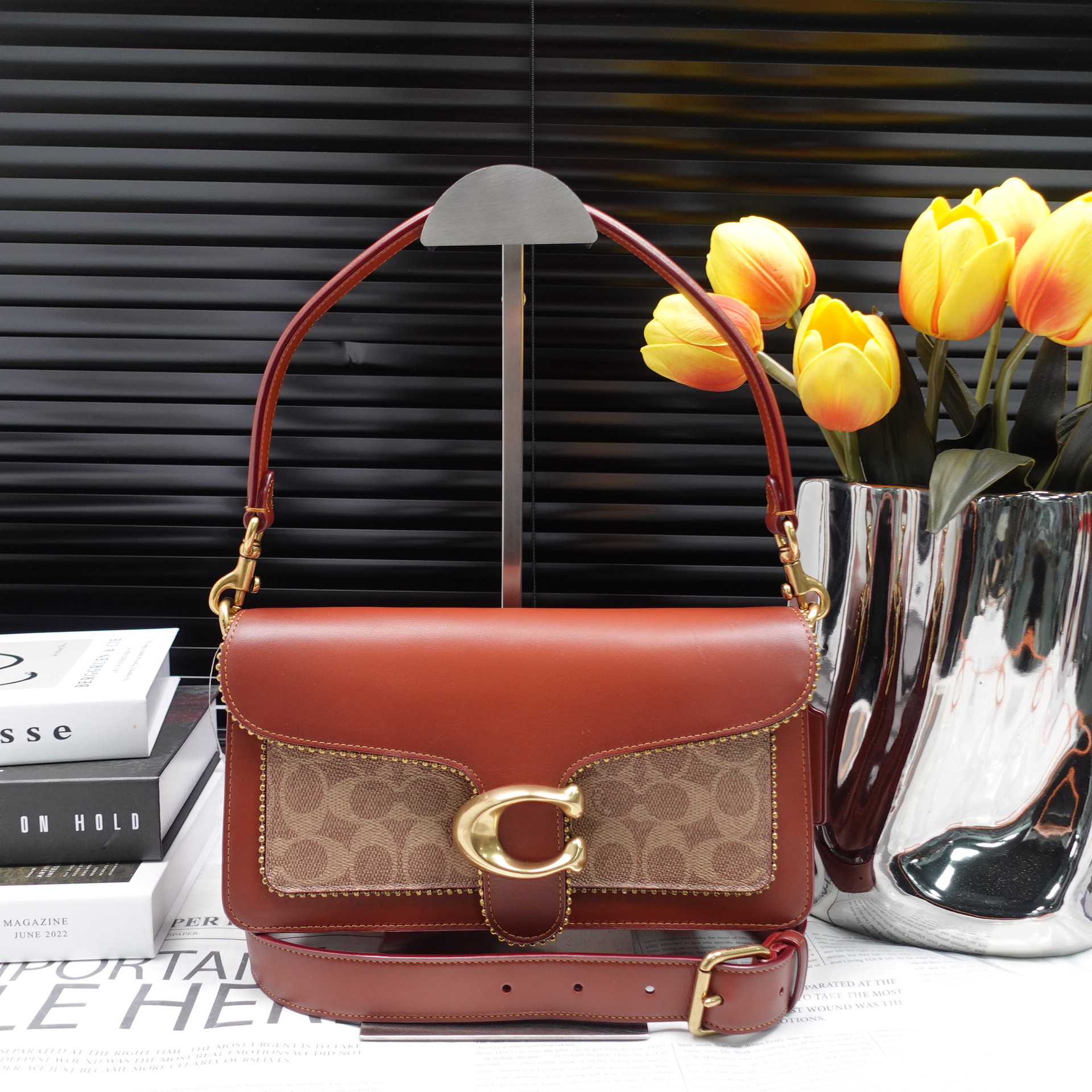 95新 COACH/蔻驰 单肩包/T10165865