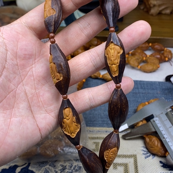 橄榄核手串/手链橄榄核雕工艺手串
