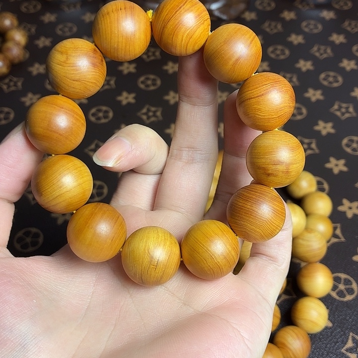 柏木（崖柏）手串/手链崖柏黑油膏20mm