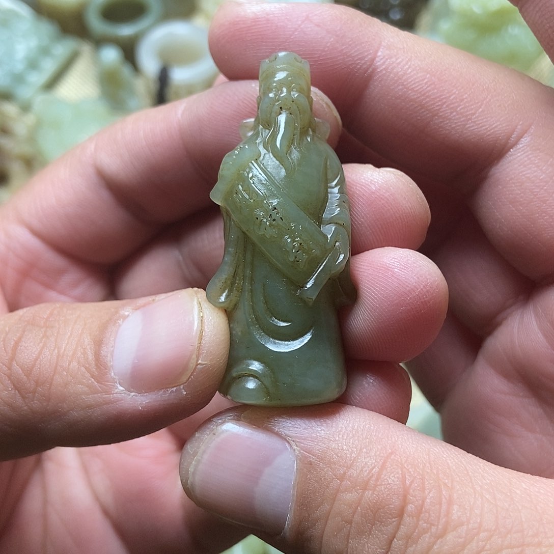 和田玉挂件未镶嵌