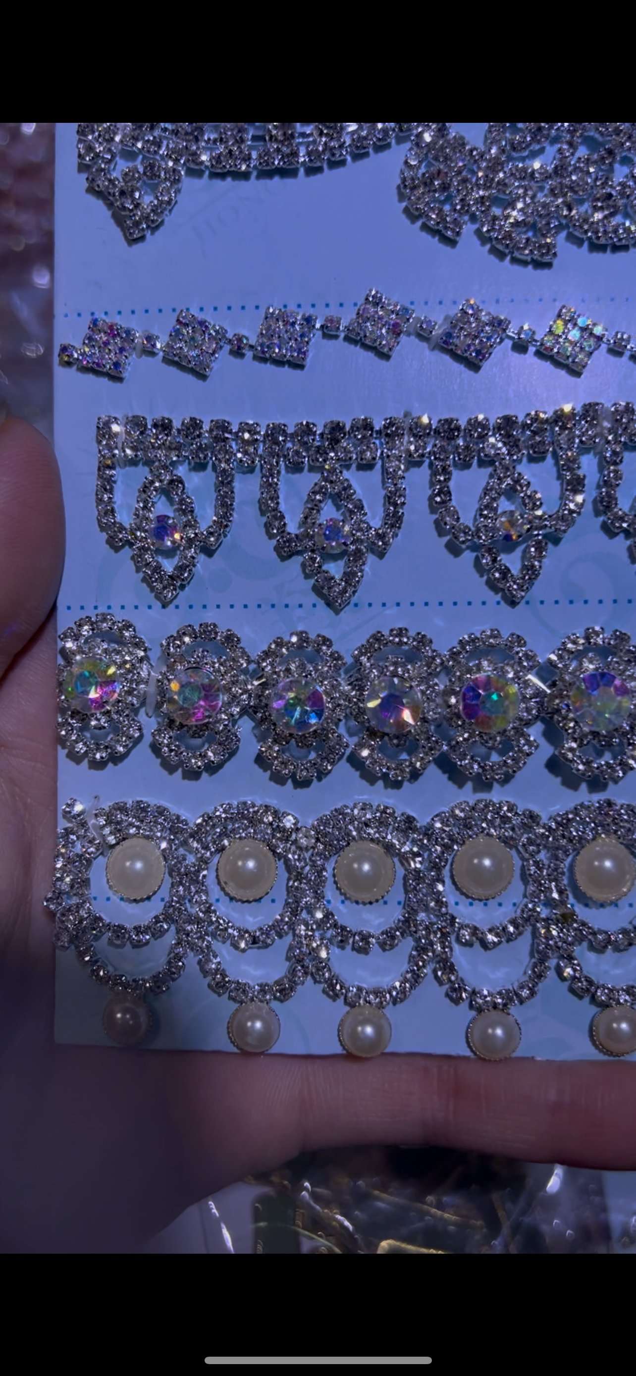 高品质玻璃钻扣子，钻贴