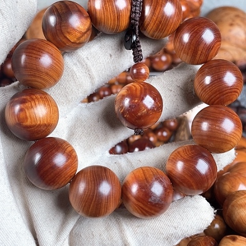 柏木（崖柏）手串/手链陈化老料黑油