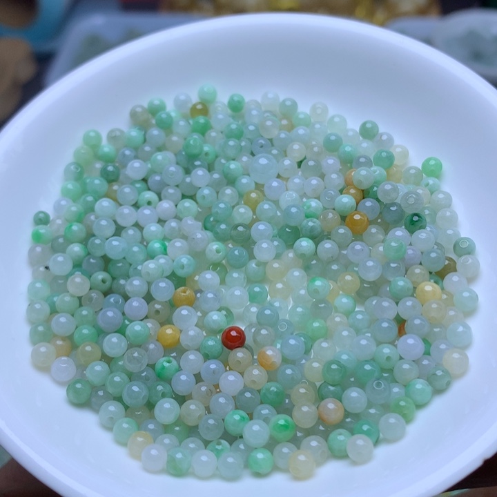 散珠翡翠卡3.8冰三彩100个