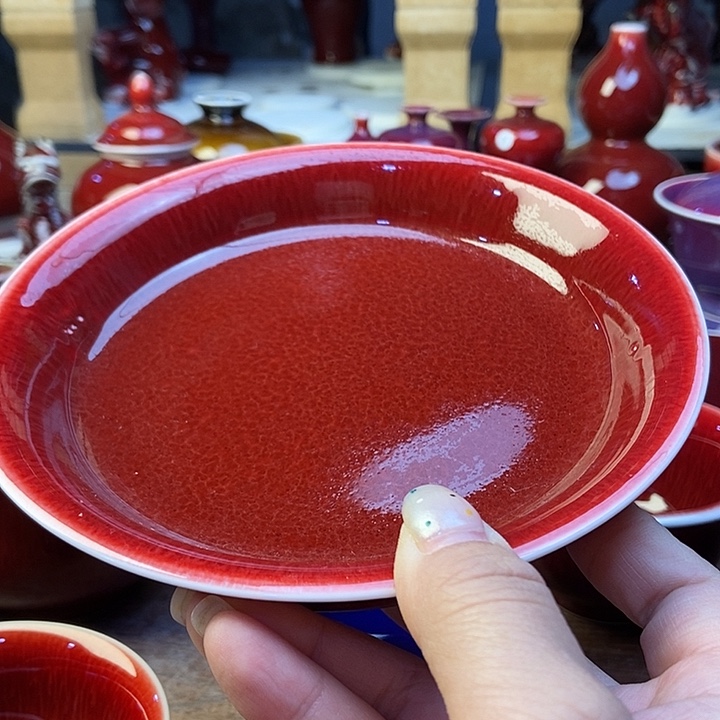 陶瓷王**来景德镇名陶坊原矿郎红