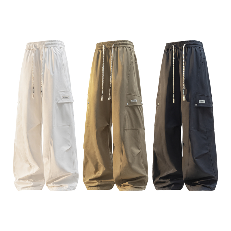 美式户外百搭直筒潮流情侣休闲长裤