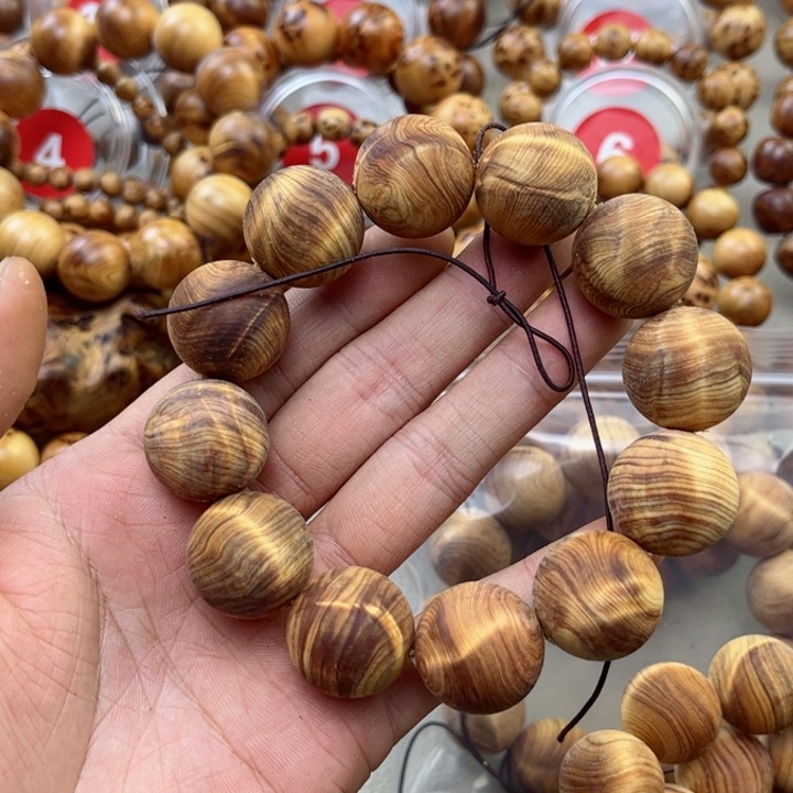 柏木（崖柏）手串/手链2.0太行龙胆闪电无磨